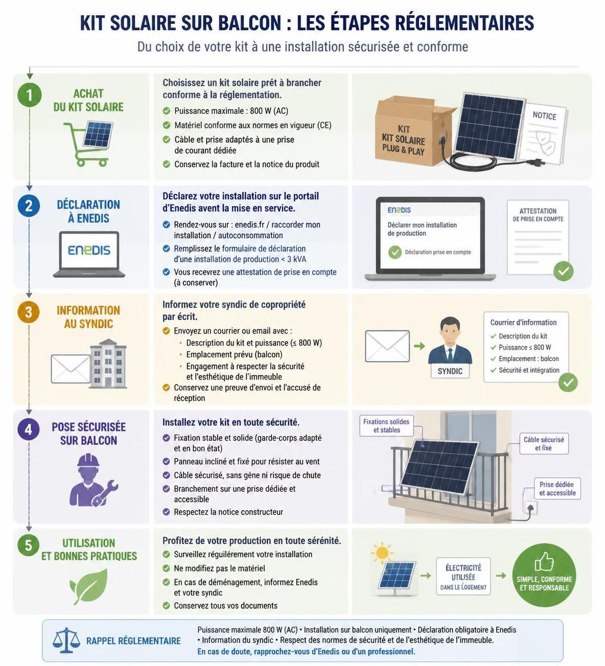 découvrez si un panneau solaire pour balcon est rentable et apprenez comment l'installer facilement dans votre appartement pour économiser sur votre facture d'énergie.