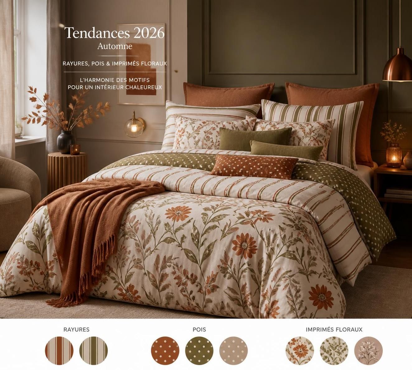 découvrez les tendances automne 2026 en parure de lit : matières chaleureuses et couleurs apaisantes pour un sommeil confortable et stylé cette saison.