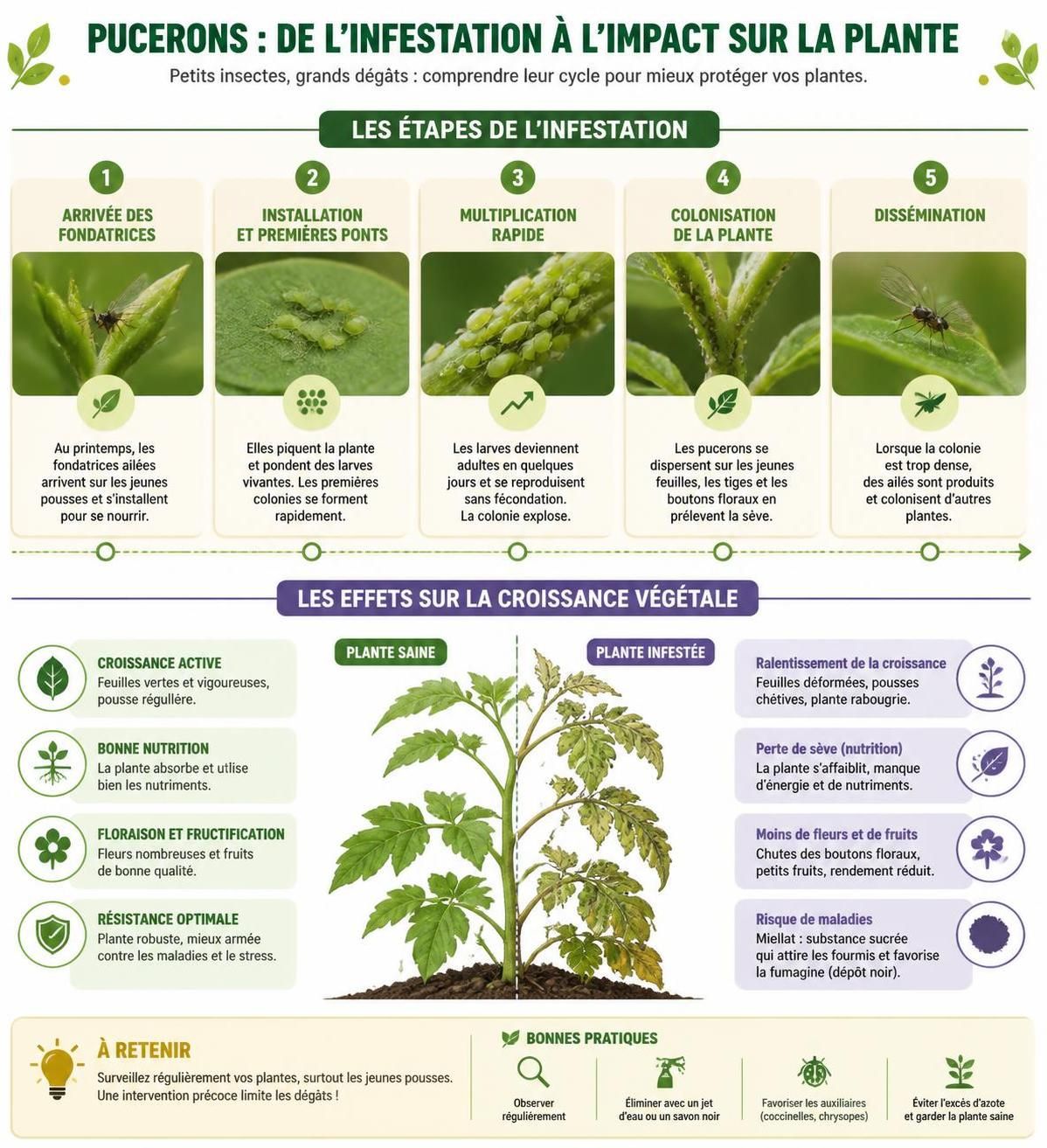découvrez des méthodes naturelles et efficaces pour éliminer les pucerons de vos plantes sans utiliser d'insecticides chimiques, respectueuses de l'environnement et faciles à appliquer.