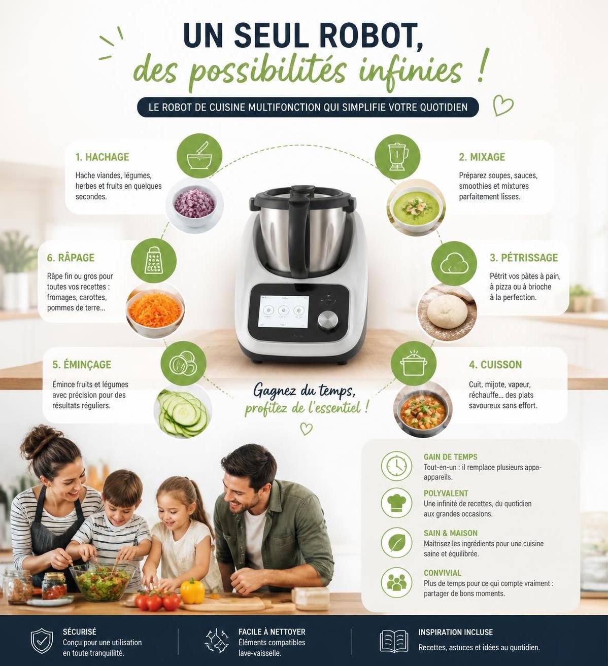 découvrez comment choisir le robot de cuisine multifonction idéal selon vos besoins et votre budget. guide complet pour faire le bon choix et optimiser votre cuisine.