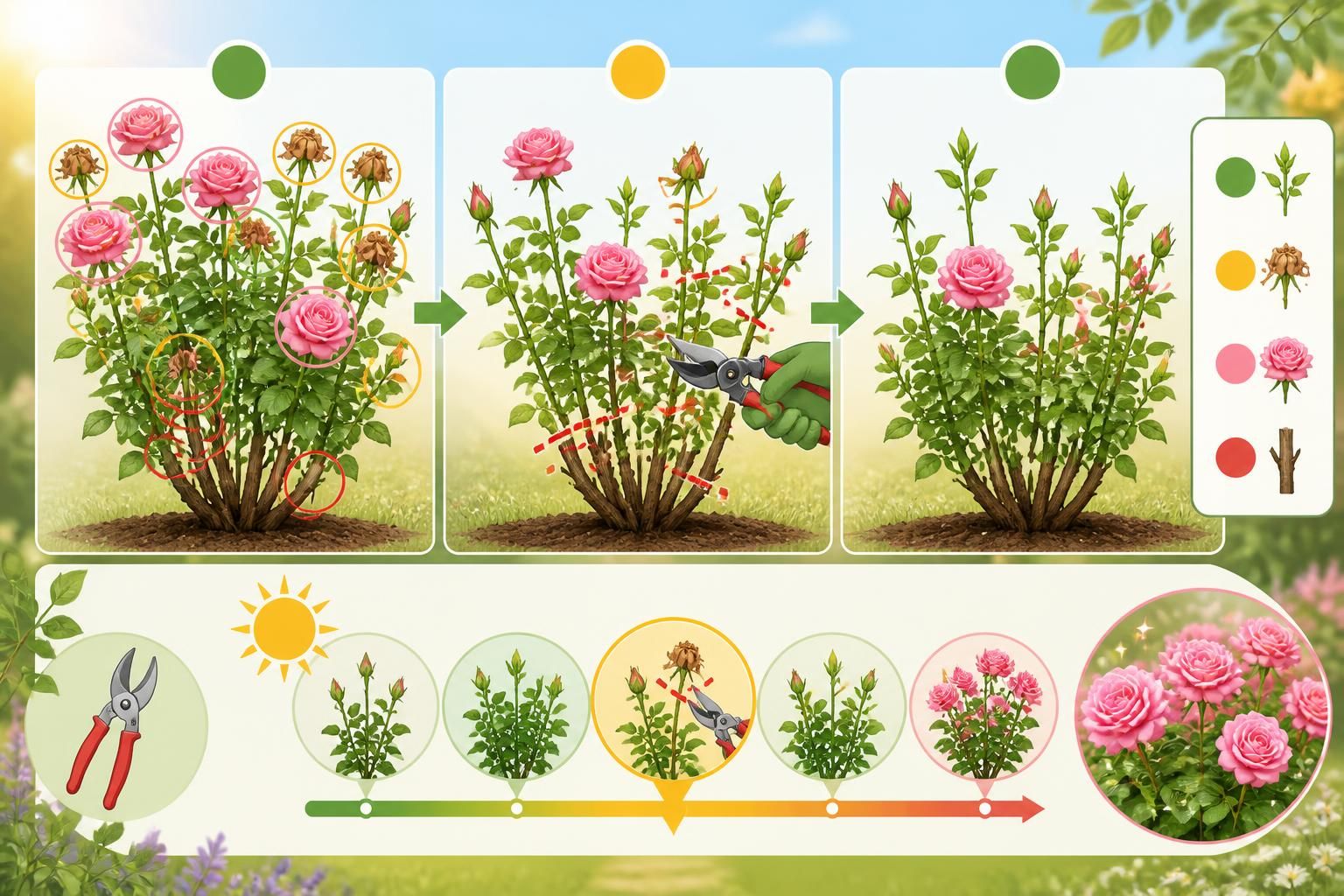 découvrez quand et comment tailler vos rosiers en été pour encourager une nouvelle floraison abondante et prolonger la beauté de votre jardin.