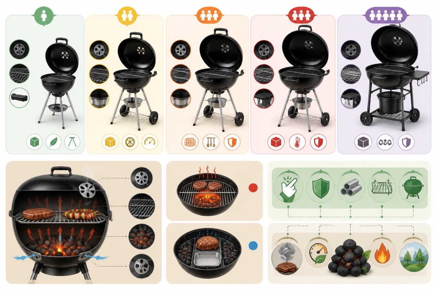 découvrez notre guide d'achat complet et comparatif des meilleurs barbecues weber au charbon pour choisir le modèle idéal et profiter de délicieuses grillades cet été.