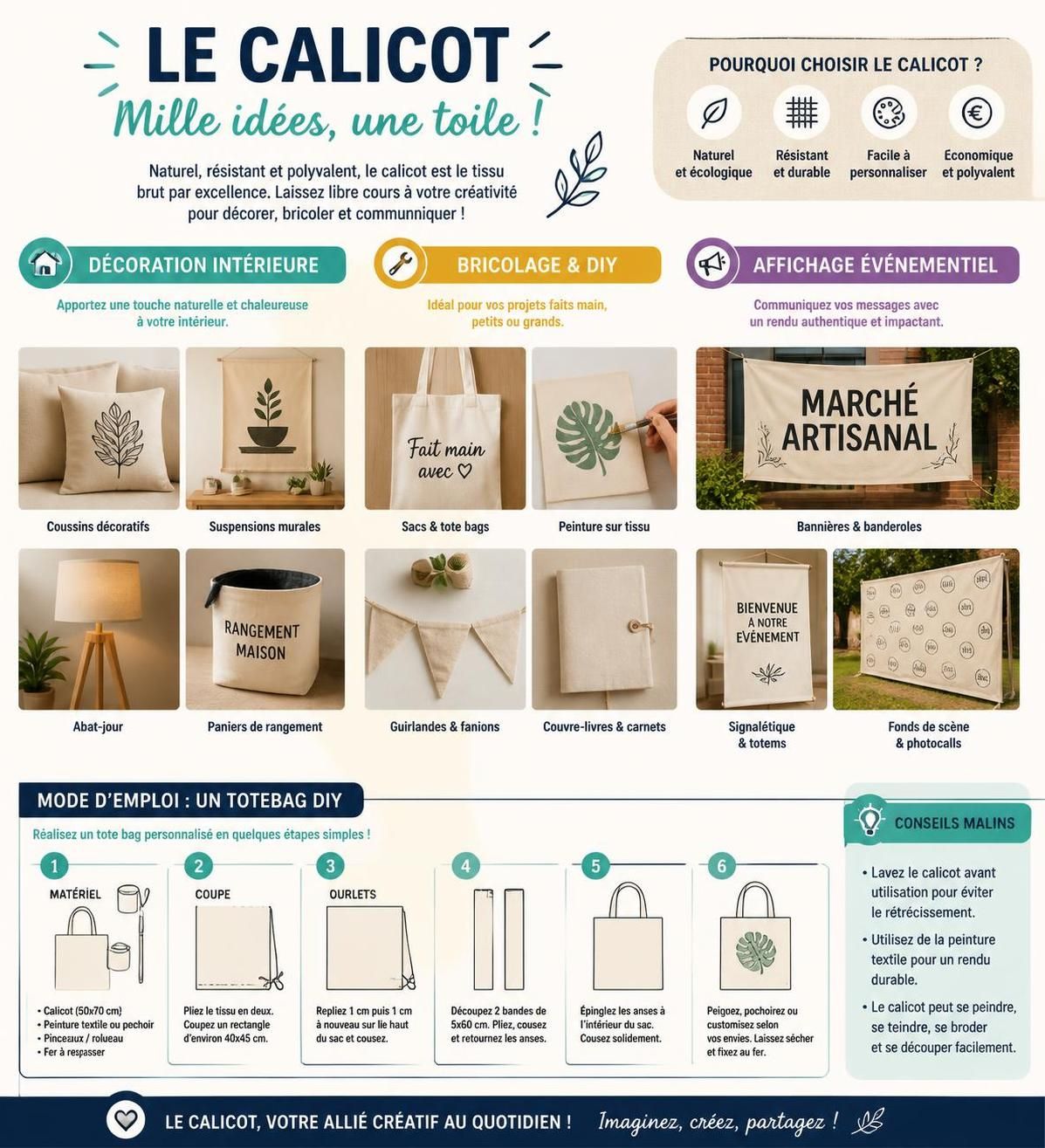 découvrez ce qu'est un calicot en décoration et apprenez comment l'utiliser pour sublimer vos projets créatifs avec des astuces simples et originales.