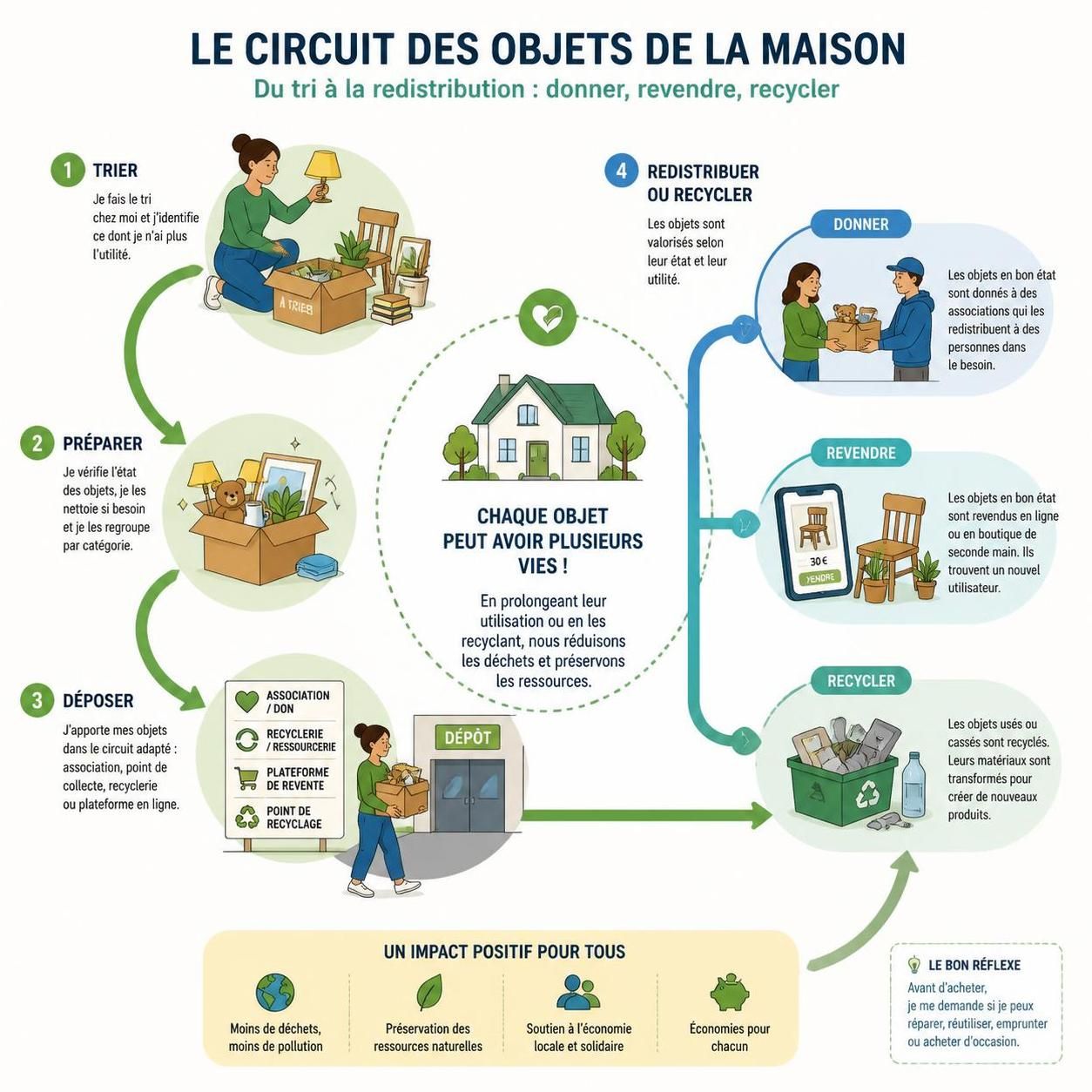 apprenez à désencombrer votre maison avec notre méthode efficace pour trier, donner vos objets inutiles et retrouver un espace de vie ordonné et apaisant.