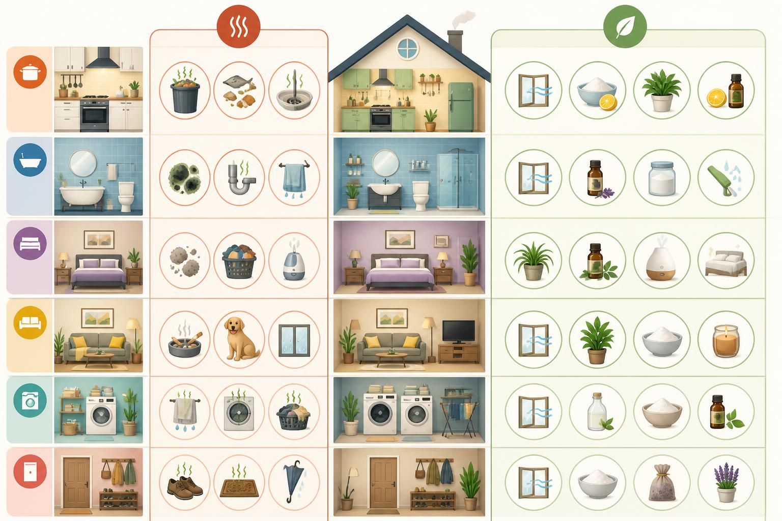 découvrez comment éliminer les mauvaises odeurs dans chaque pièce de votre maison grâce à nos conseils pratiques sur les causes et les solutions efficaces pour un intérieur frais et agréable.
