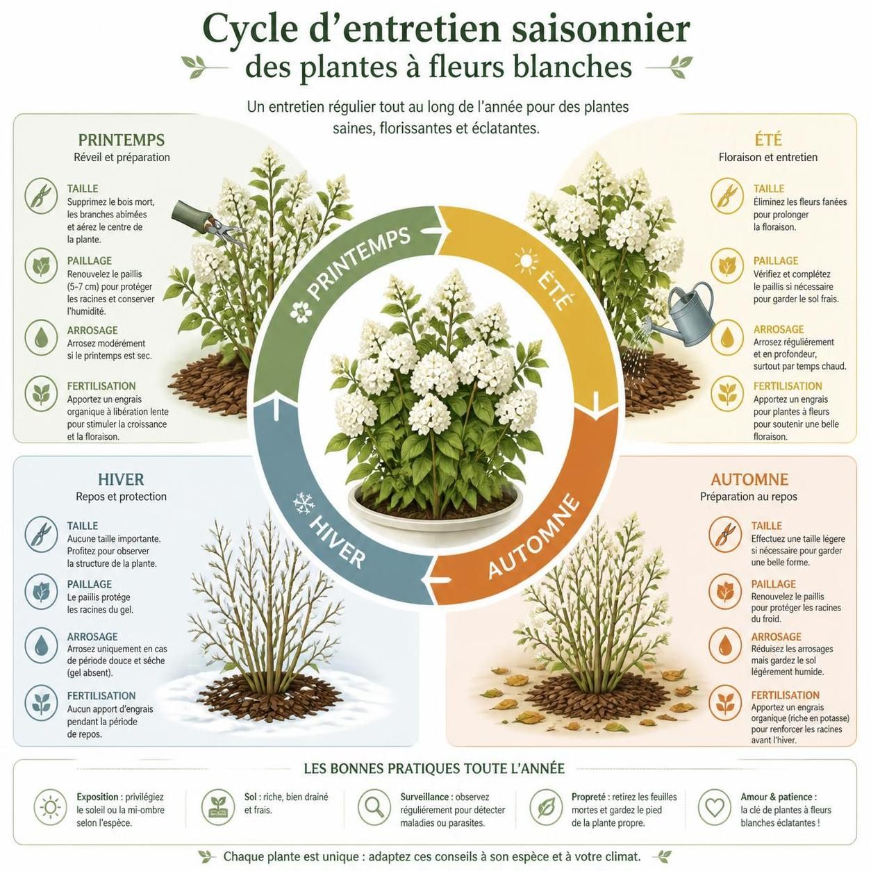 découvrez les plus belles fleurs blanches idéales pour jardin ou balcon, avec leurs exigences d'entretien pour un espace floral éblouissant et élégant.