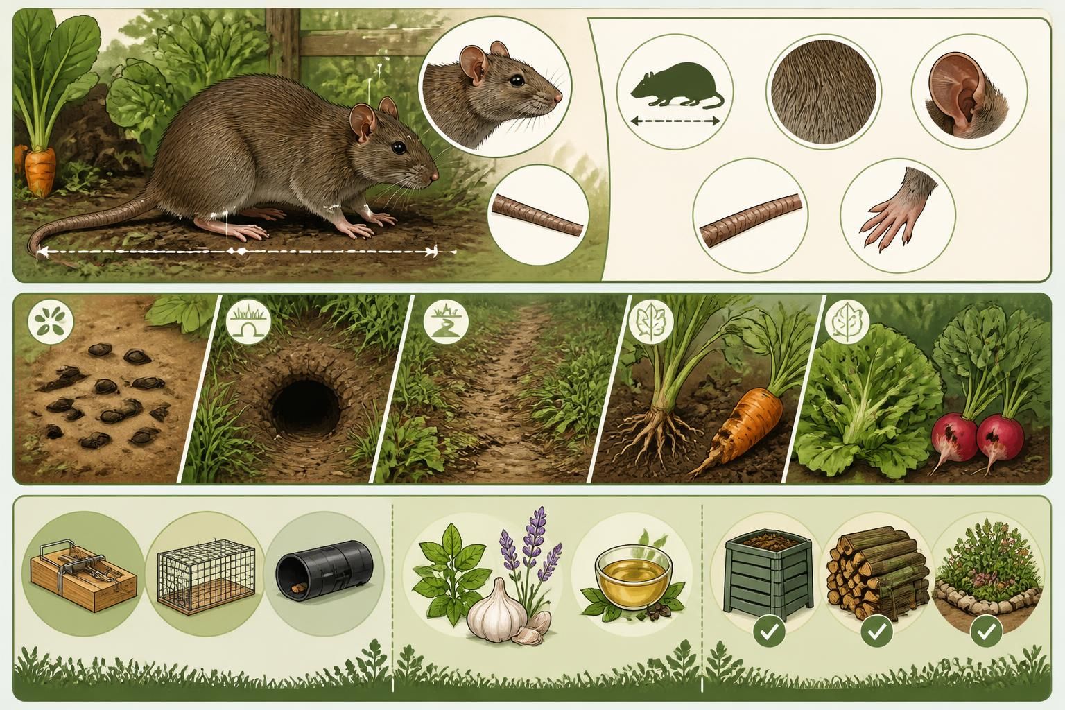 découvrez comment reconnaître le rat des champs au jardin et les méthodes efficaces pour se débarrasser de ce rongeur discret afin de protéger vos plantations.