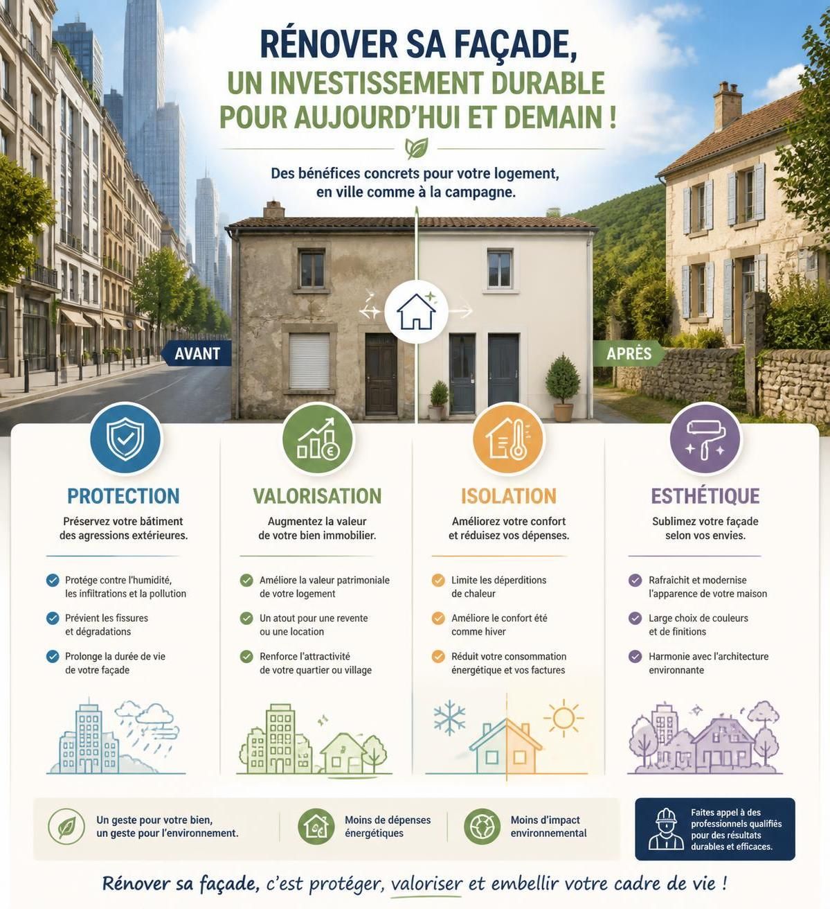 découvrez tout ce qu'il faut savoir avant de rénover votre façade : ravalement, application de crépi et les démarches administratives indispensables pour réussir votre projet en toute sérénité.
