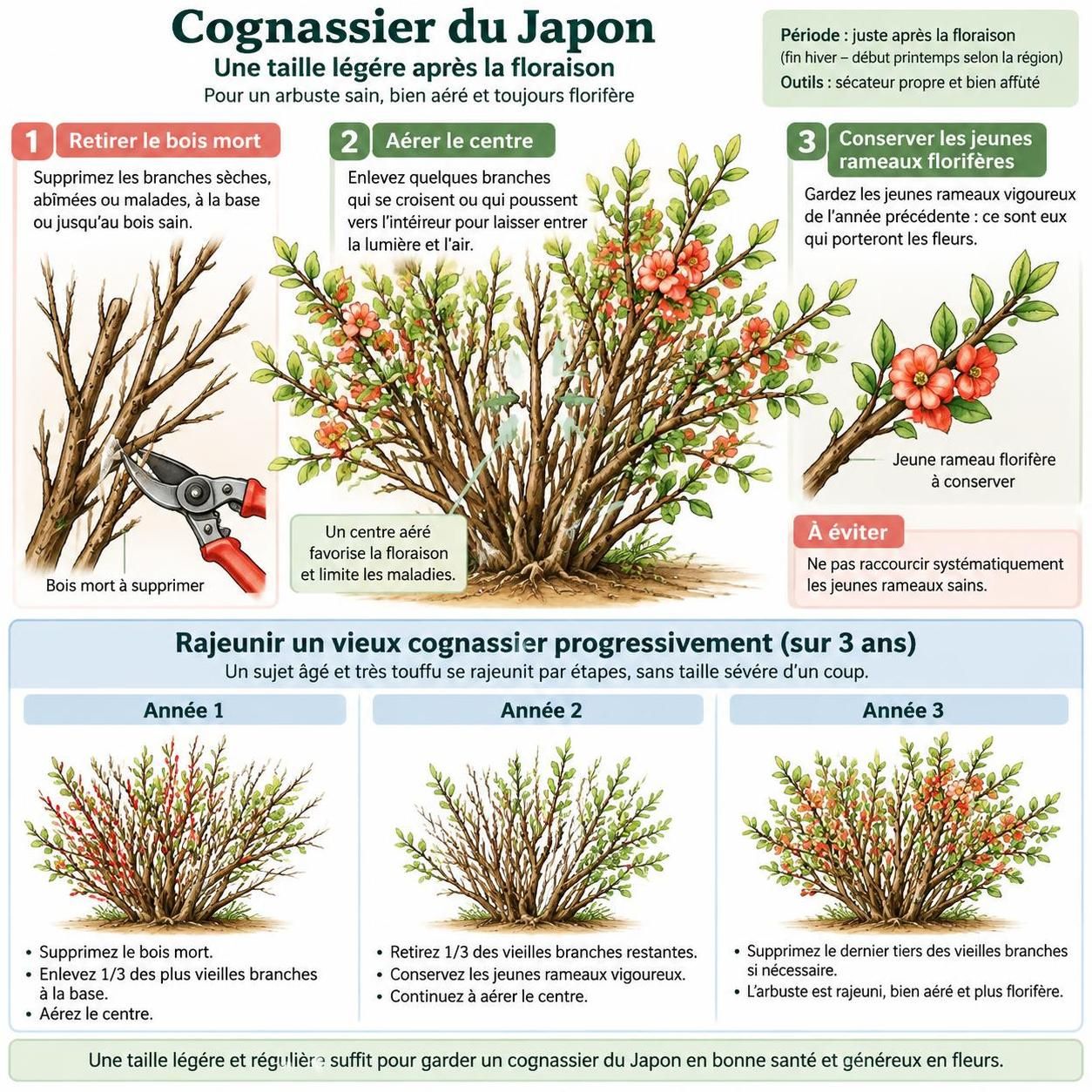 découvrez comment cultiver le cognassier du japon en haie ou en pot, et profiter de sa floraison spectaculaire au jardin.