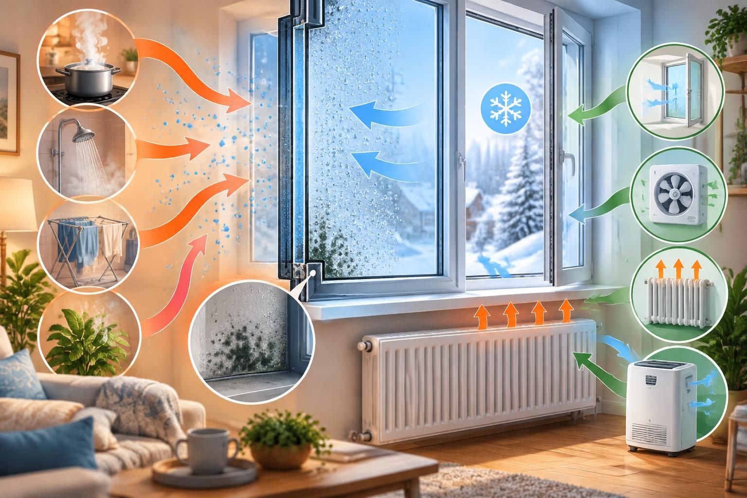 découvrez les causes de la condensation sur les fenêtres, ses risques pour votre santé et votre logement, et les solutions efficaces pour prévenir la moisissure.