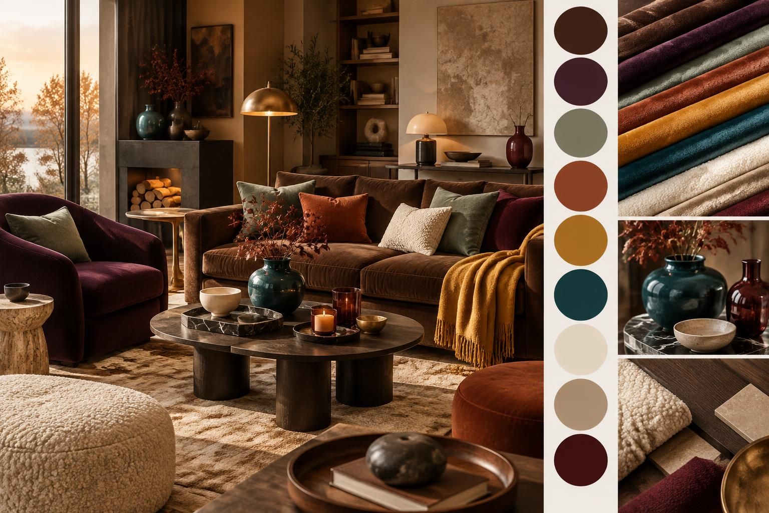 découvrez les couleurs tendance automne-hiver 2026 et les teintes incontournables pour réchauffer et moderniser votre décoration intérieure.