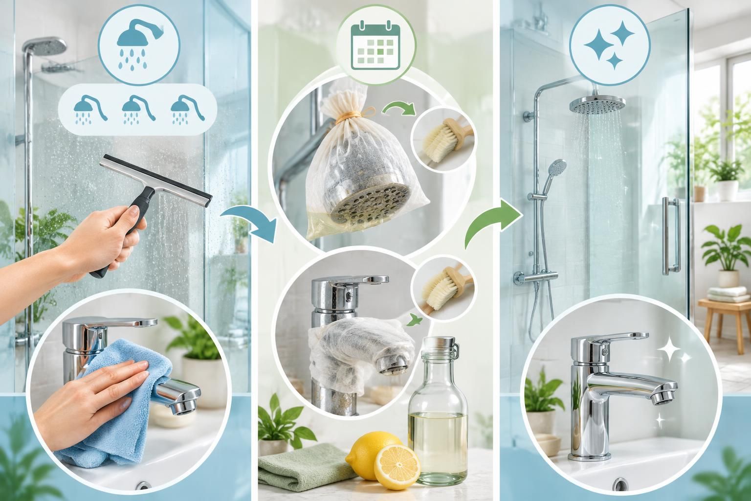 découvrez comment détartrer naturellement votre douche et vos robinets avec des méthodes simples, ainsi que la fréquence idéale pour les entretenir.
