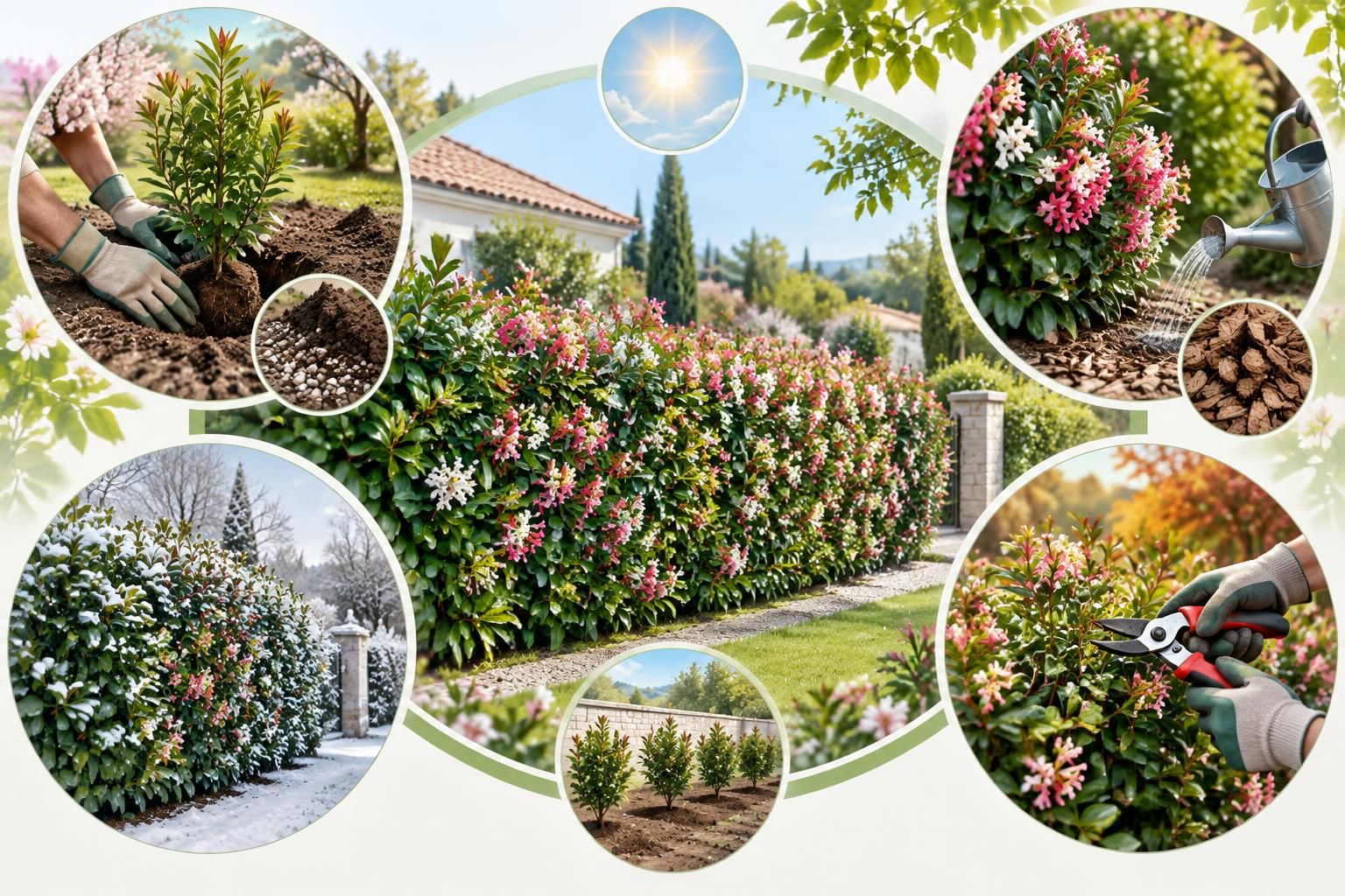 découvrez comment planter et entretenir une haie d’escallonia : floraison généreuse, feuillage persistant et conseils simples pour la garder belle toute l’année.