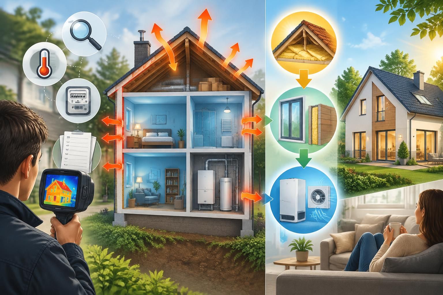 découvrez comment réaliser votre premier bilan énergétique, identifier les travaux les plus utiles et prioriser les rénovations pour améliorer votre logement.