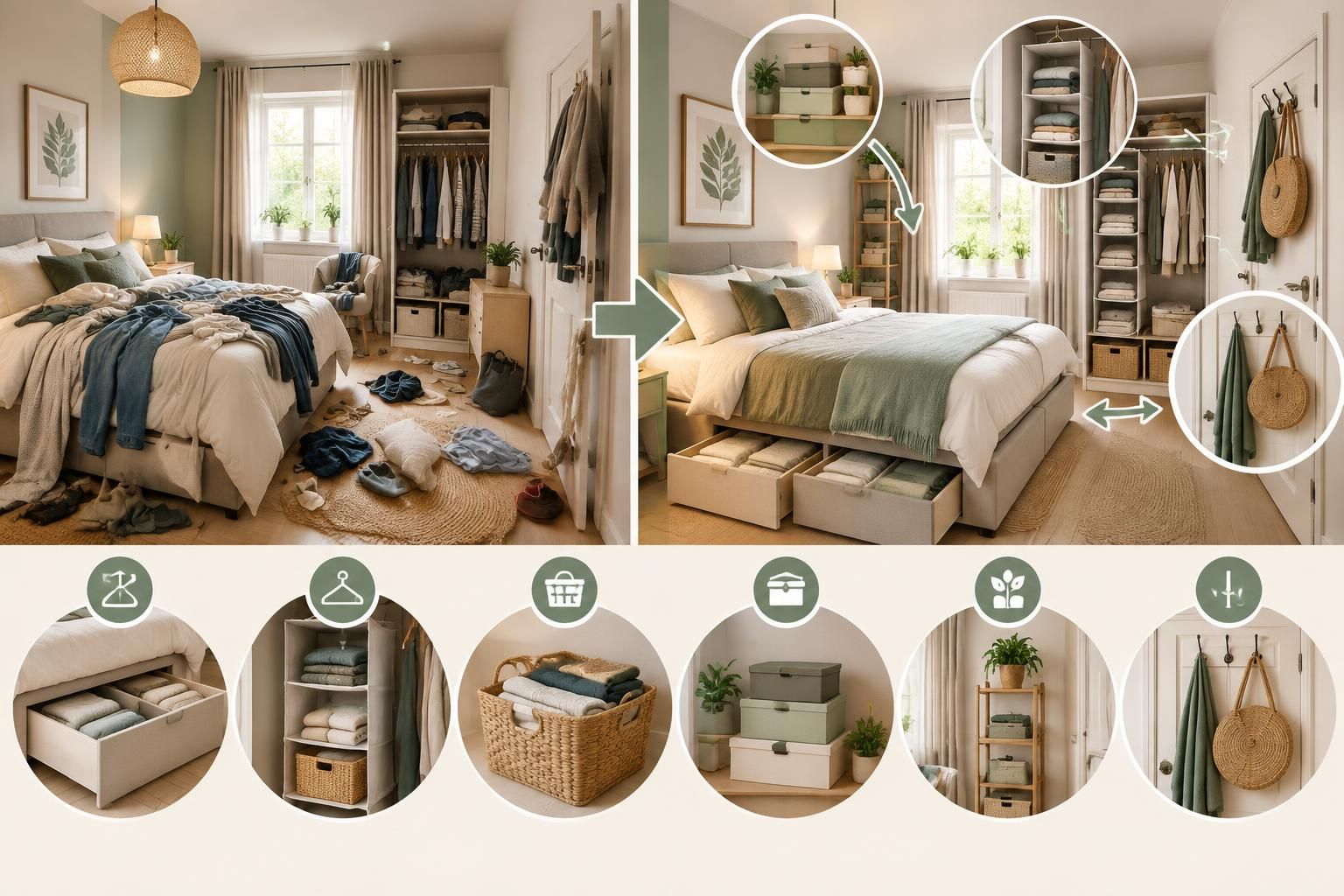 découvrez des solutions pratiques pour mieux ranger une chambre adulte, optimiser chaque recoin et gagner de l’espace sans entreprendre de travaux.