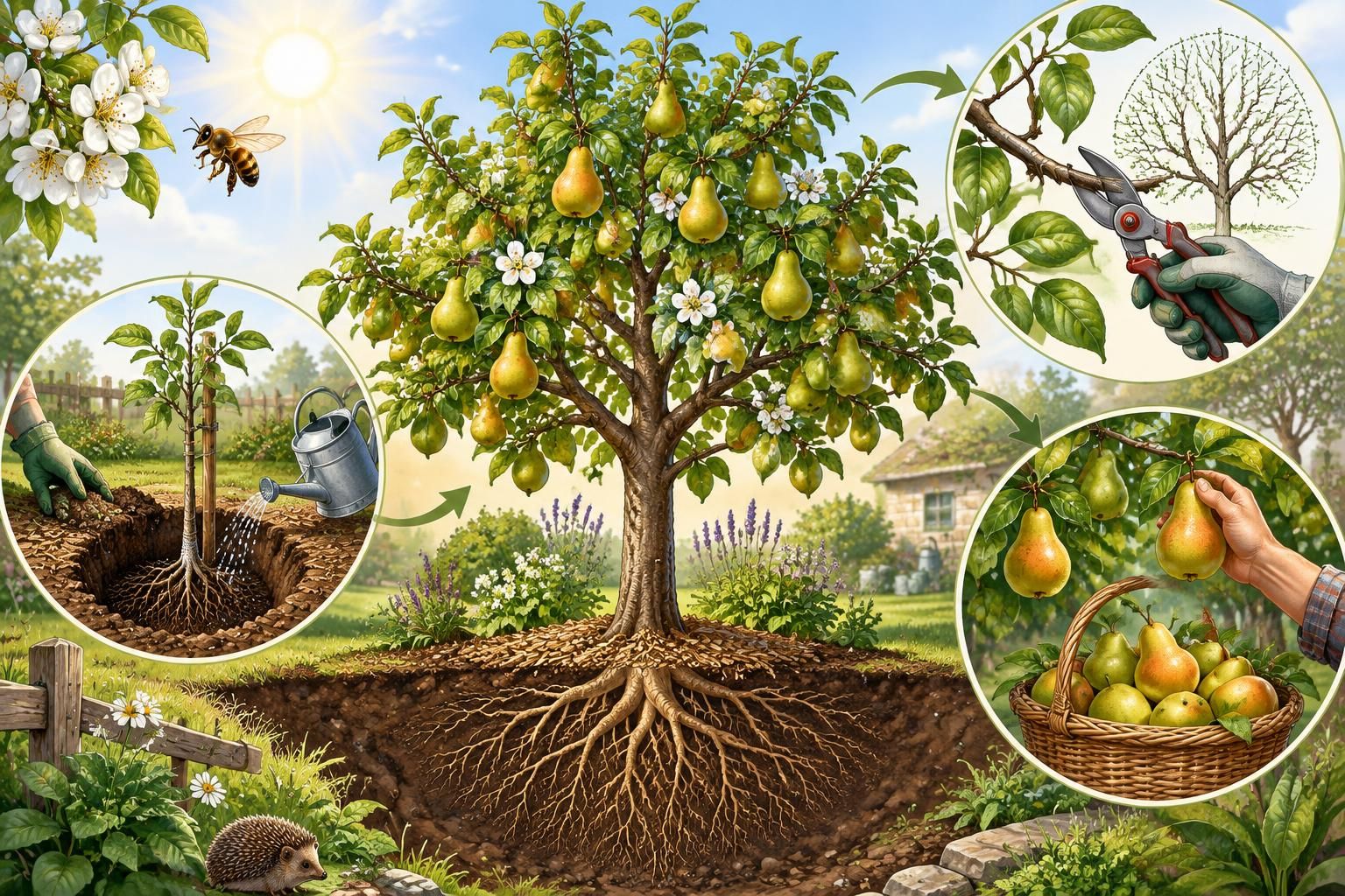 découvrez comment planter et tailler un poirier au jardin, choisir son emplacement et favoriser une belle récolte de poires à la maison.