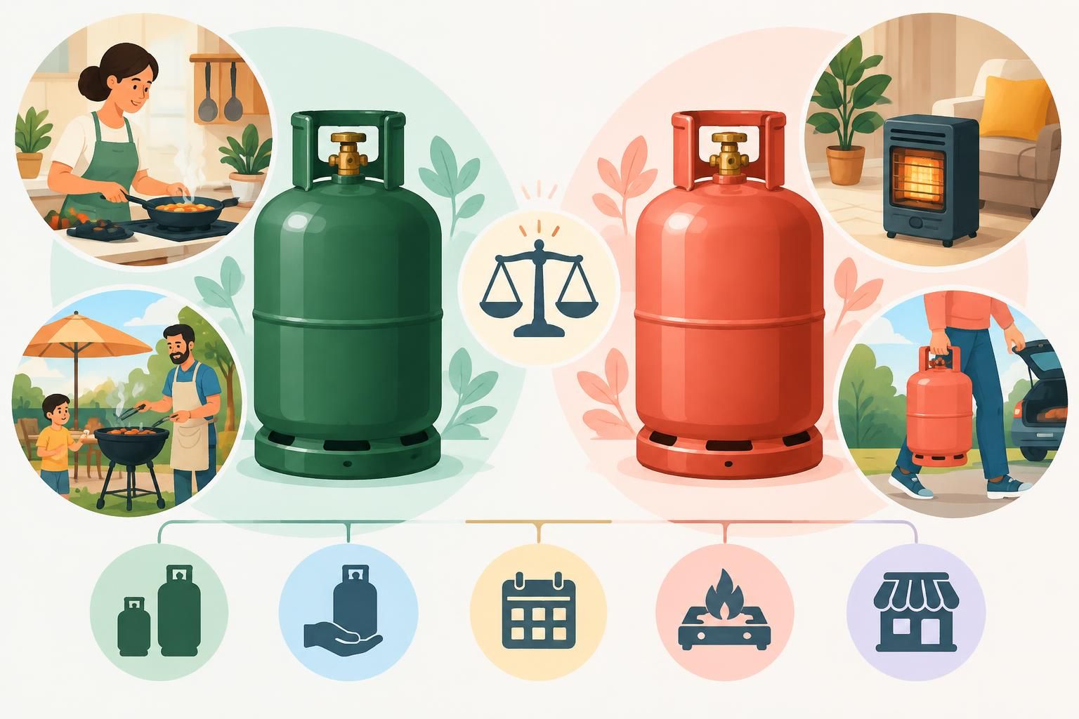 primagaz ou antargaz : comparez les formats et les usages des bouteilles de gaz pour choisir celle qui convient le mieux à votre quotidien.