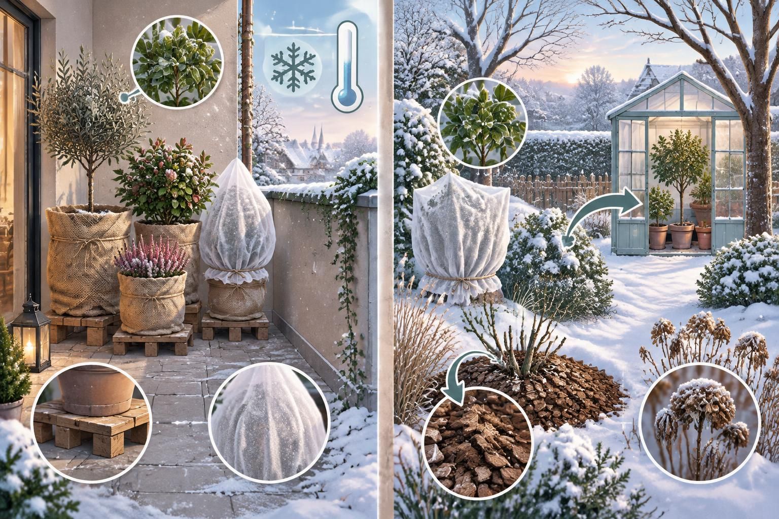 découvrez comment protéger vos plantes fragiles du gel grâce à des techniques d’hivernage adaptées au balcon et au jardin.