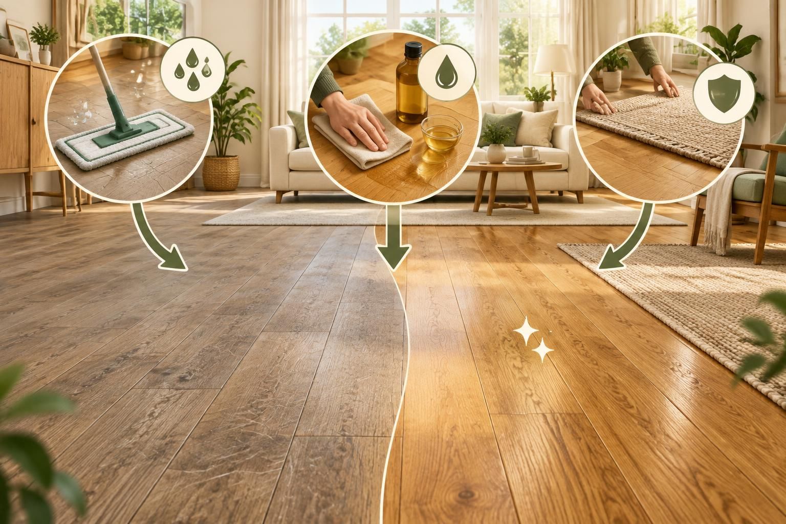 découvrez comment rénover rapidement votre parquet sans le poncer : nettoyage, réparation et finitions pour raviver vos sols en bois.