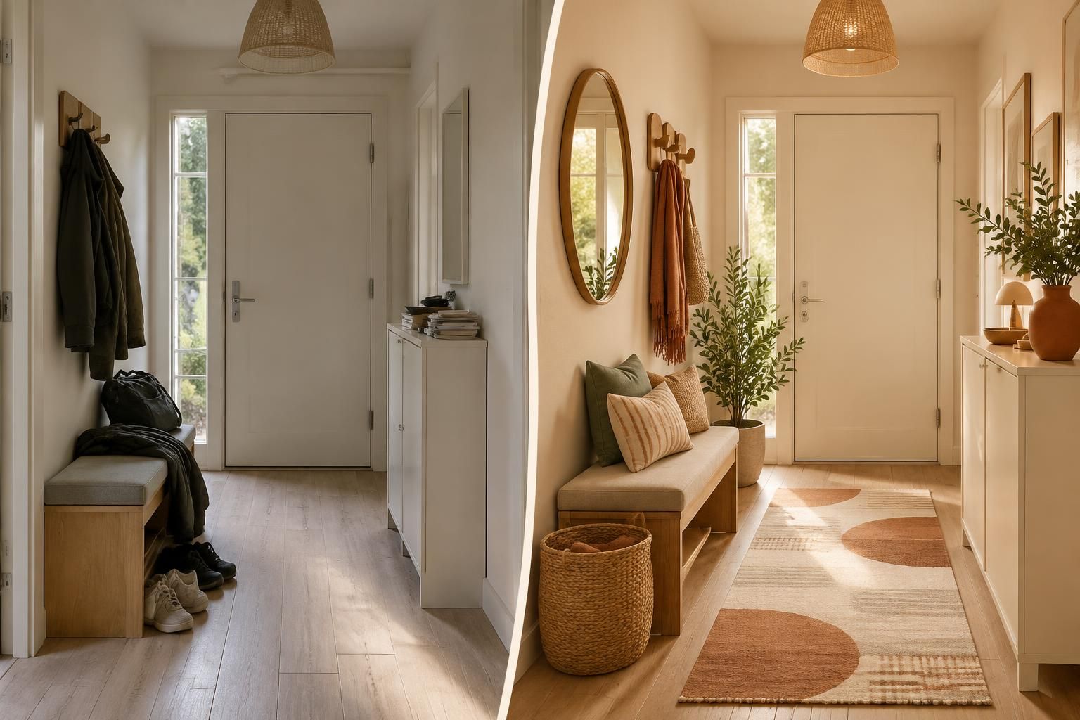 découvrez des idées simples pour relooker votre entrée sans travaux : couleurs, accessoires et rangements pour transformer l’ambiance en un clin d’œil.
