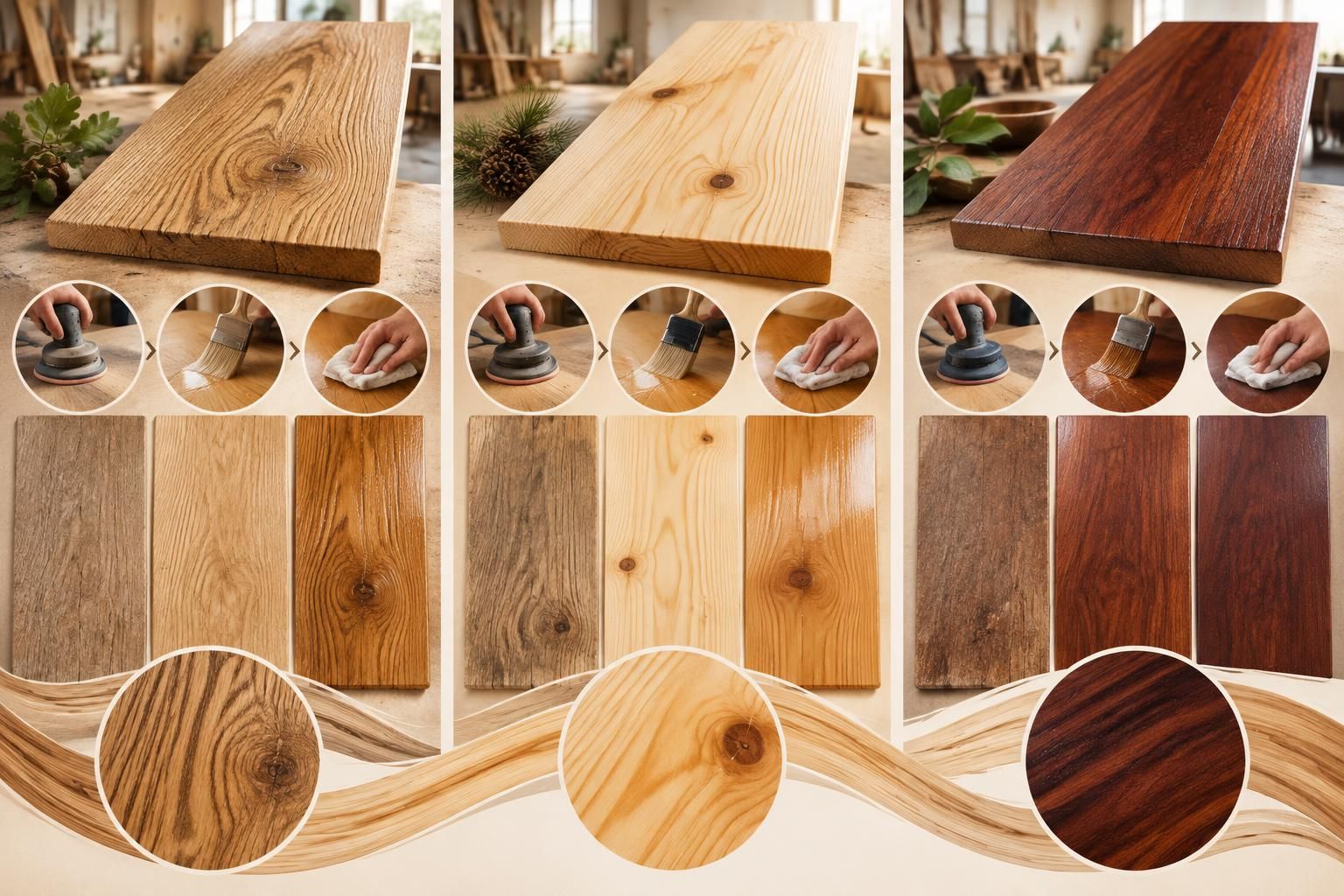 découvrez comment rénover un plancher ancien et choisir entre ponçage, vernis ou cire selon l’essence du bois et le rendu souhaité.