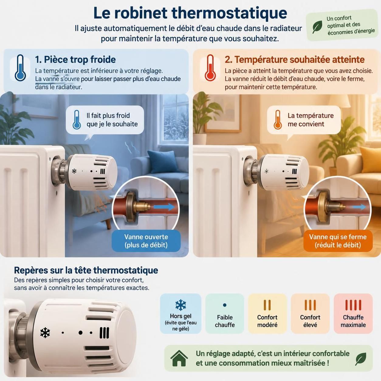 découvrez comment installer des robinets thermostatiques et réduire votre consommation d’eau chaude au quotidien, sans renoncer au confort.
