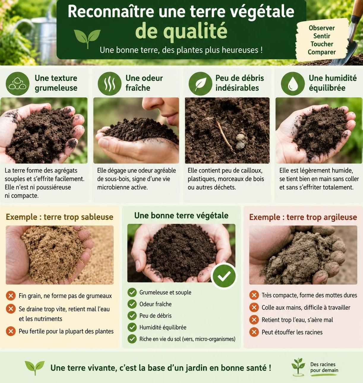 découvrez comment choisir une terre végétale de qualité selon vos besoins pour aménager vos jardins, enrichir vos plates-bandes et réussir votre potager.