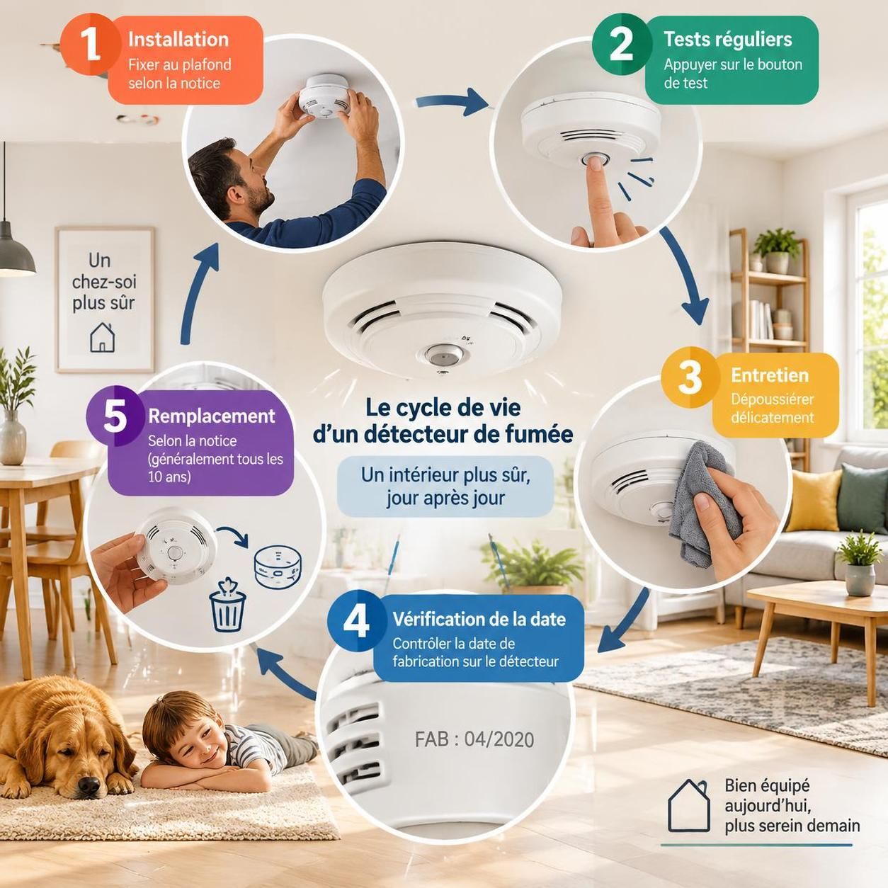 découvrez pourquoi et comment vérifier vos détecteurs de fumée : test, entretien et conseils pour garantir leur bon fonctionnement et protéger votre logement.